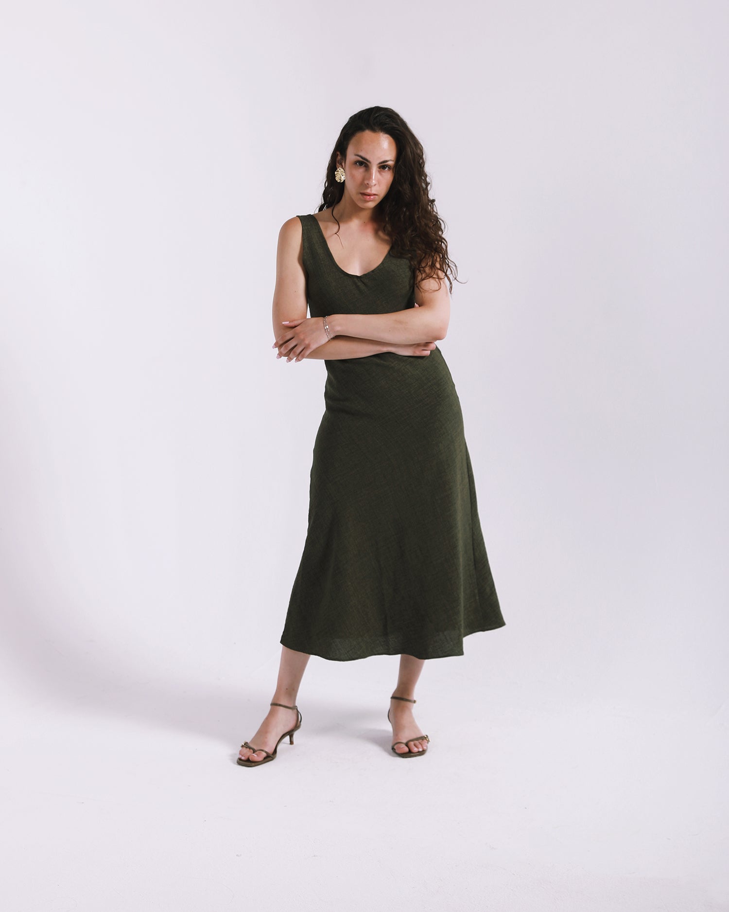 Maxi Linen Dress image 1
