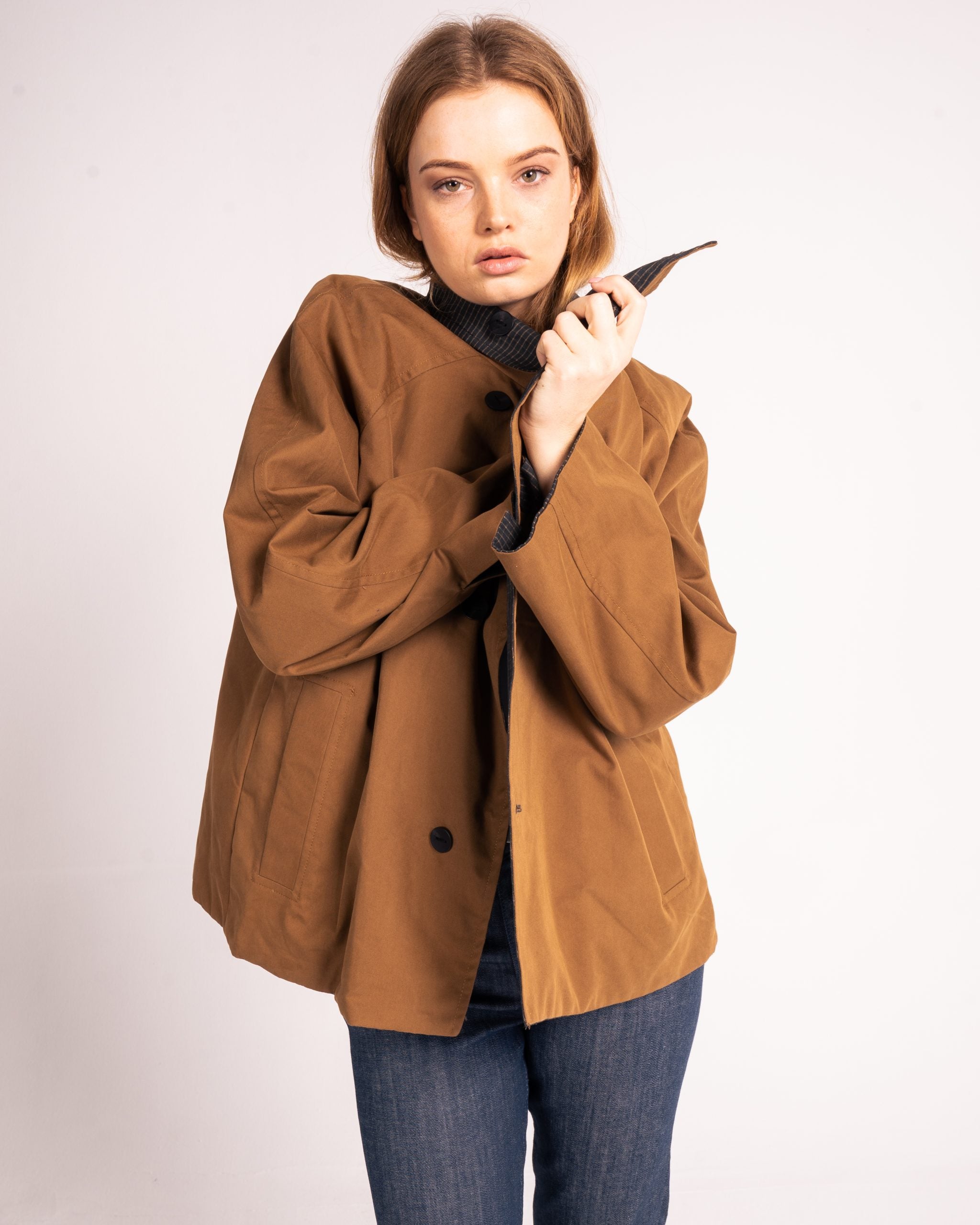 Reversible Trench Jacket - Medium image