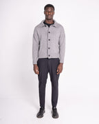 Grey Knit Cardigan image 1