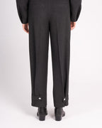 Pinstripe Grey Pants image 2