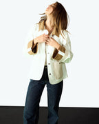 '- Lightweight Tri-Tone Overshirt image 2