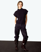 Navy Contour Knit image 0