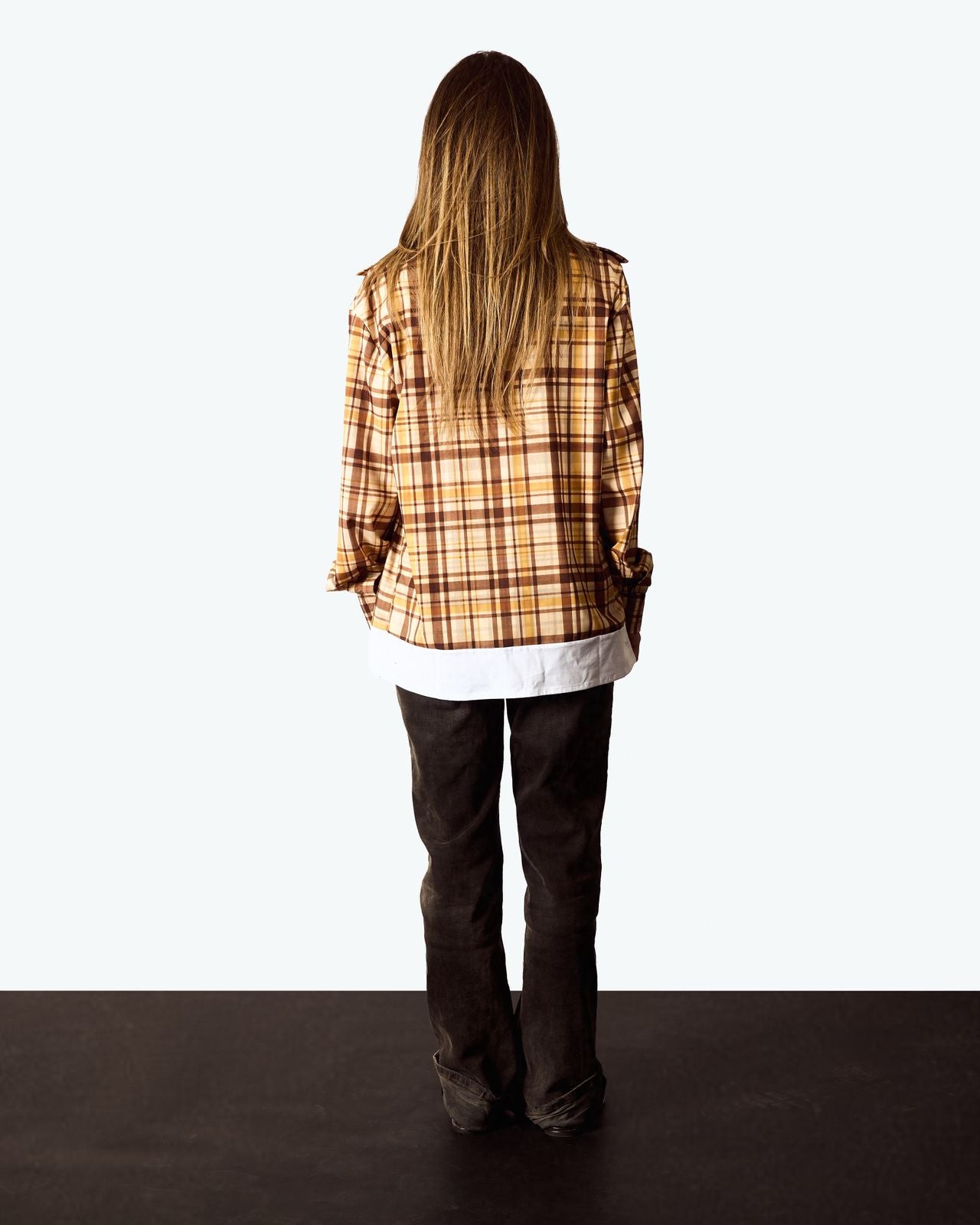 Check Oversized Shirt image 1