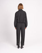 Pinstriped Grey Jacket image 2