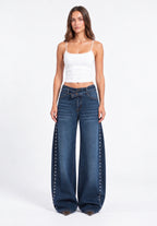 Studded West Jeans: