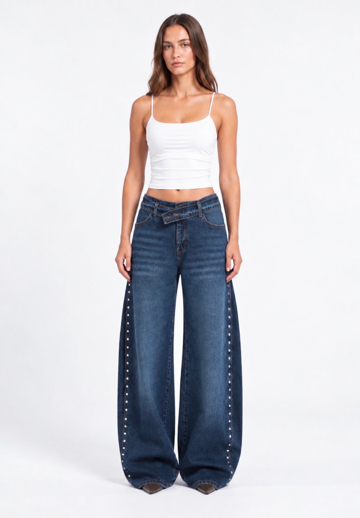 Studded West Jeans: