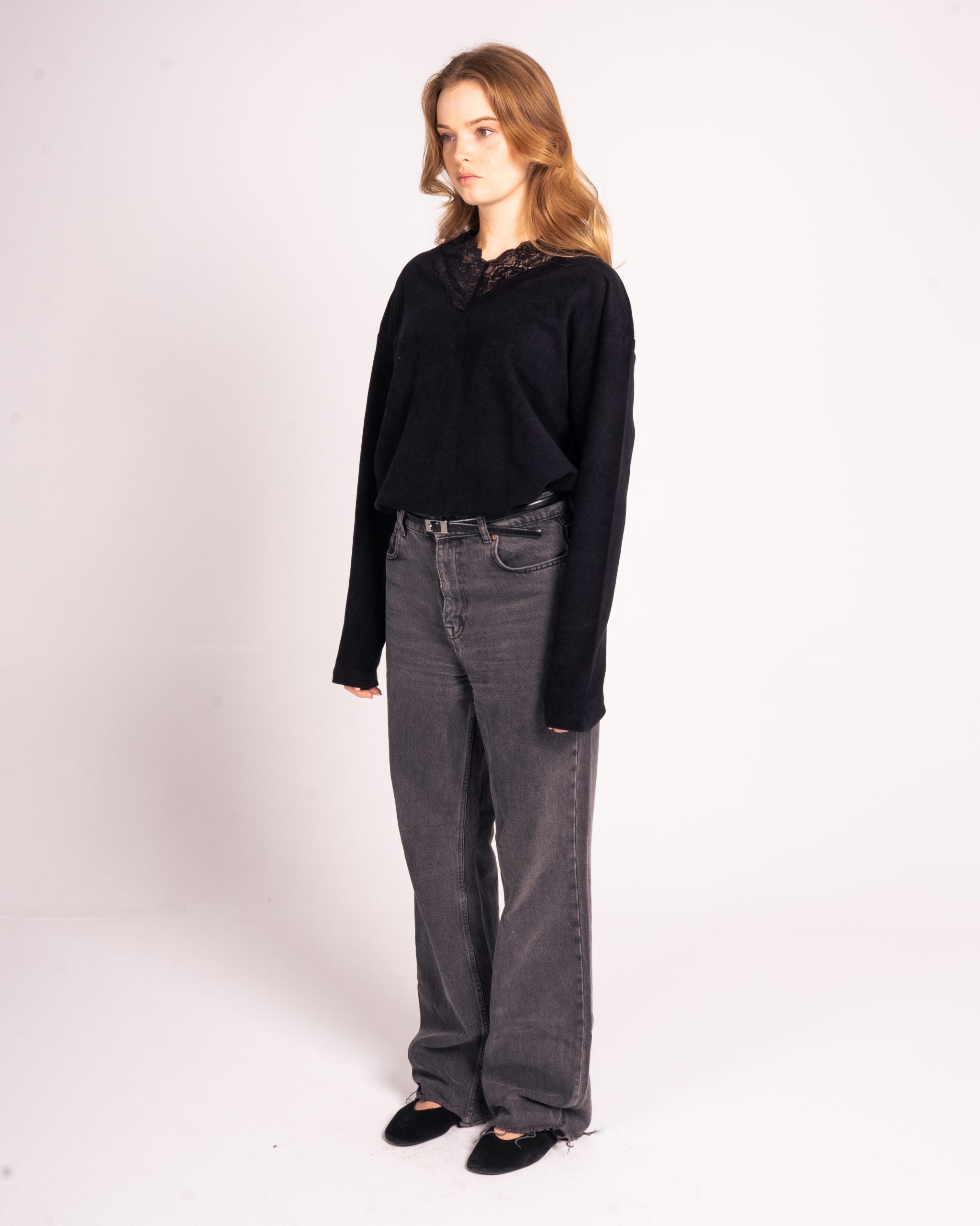 Lace Trimmed Jumper image 1