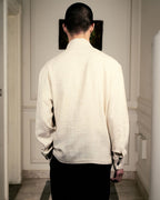 Total Look Linen Over-shirt image 4