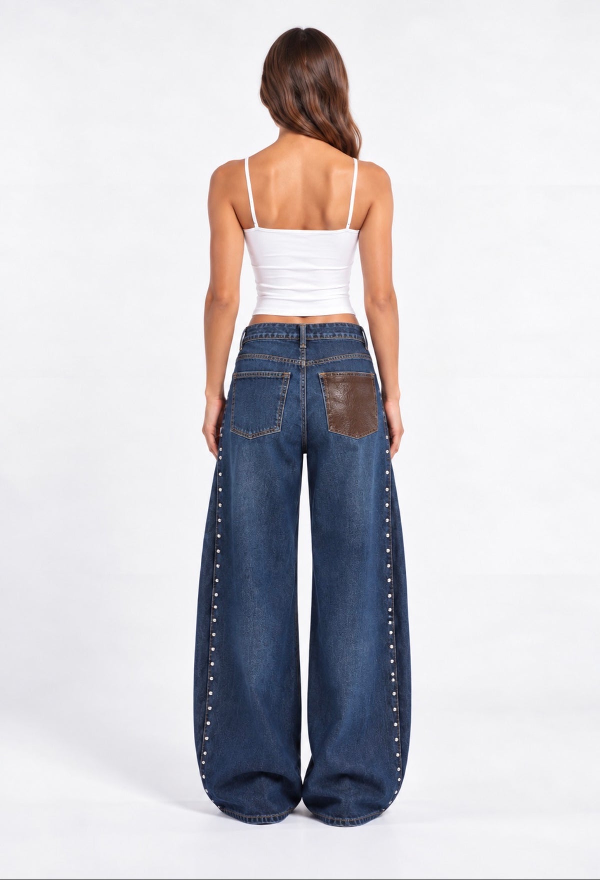 Studded West Jeans: