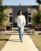 Asymmetric Flowing Blouse image 1