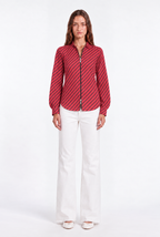 Cherry Stripe Top