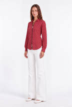 Cherry Stripe Top