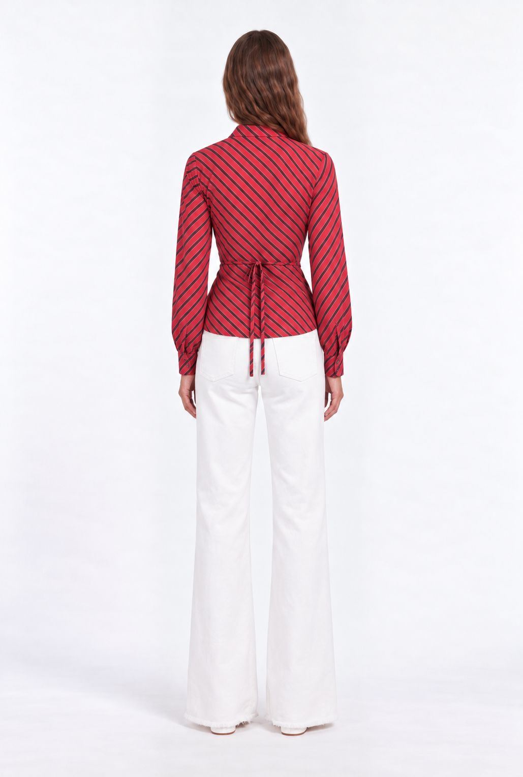 Cherry Stripe Top