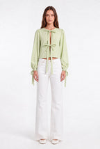 Pistachio Bow Top