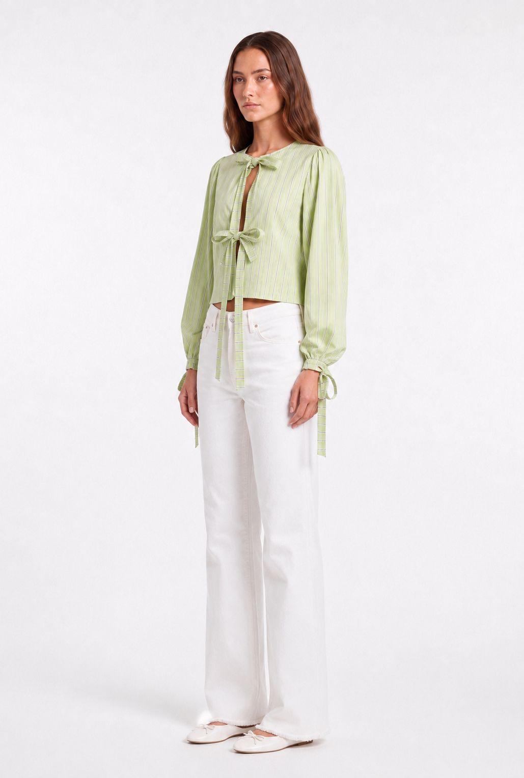 Pistachio Bow Top