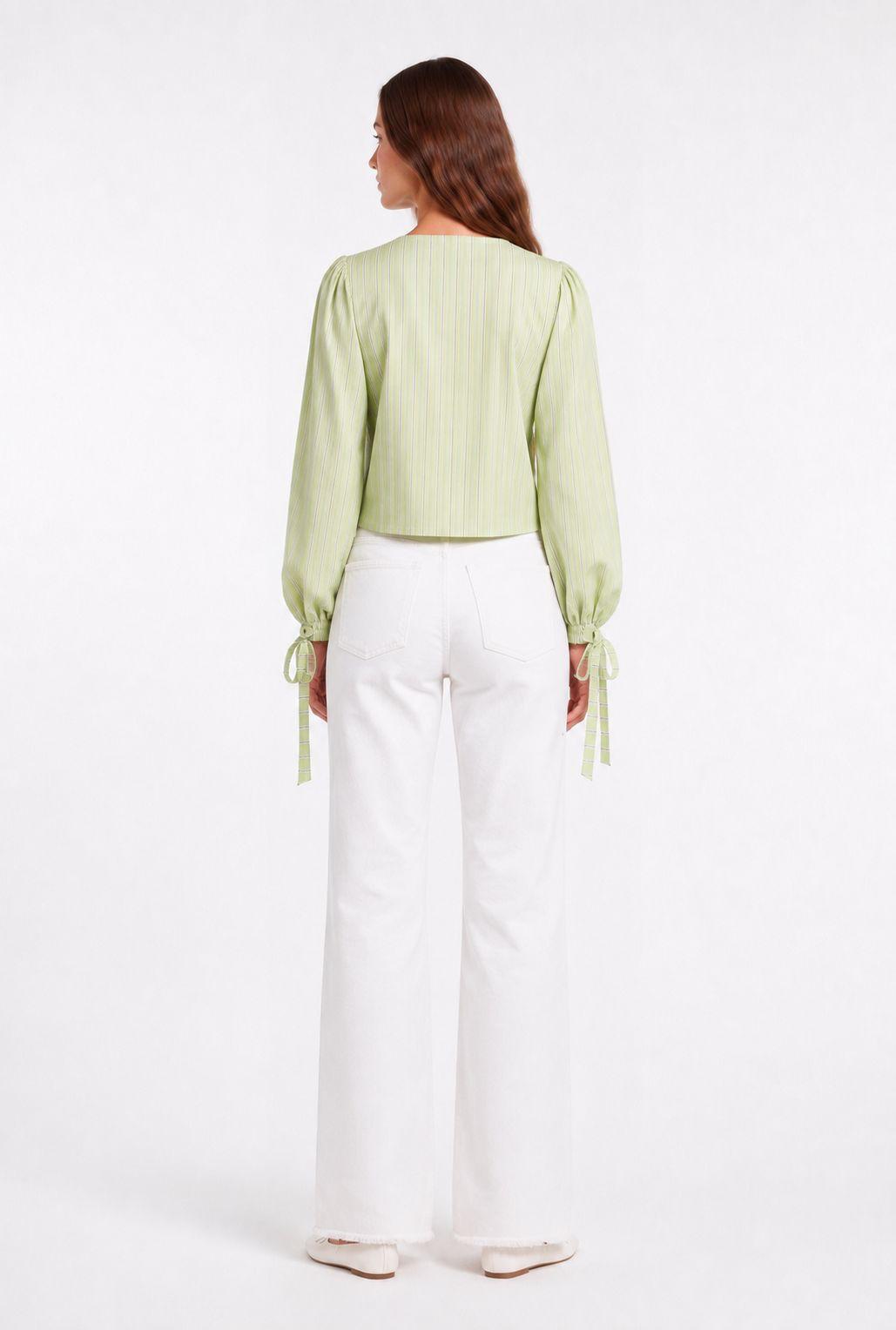 Pistachio Bow Top