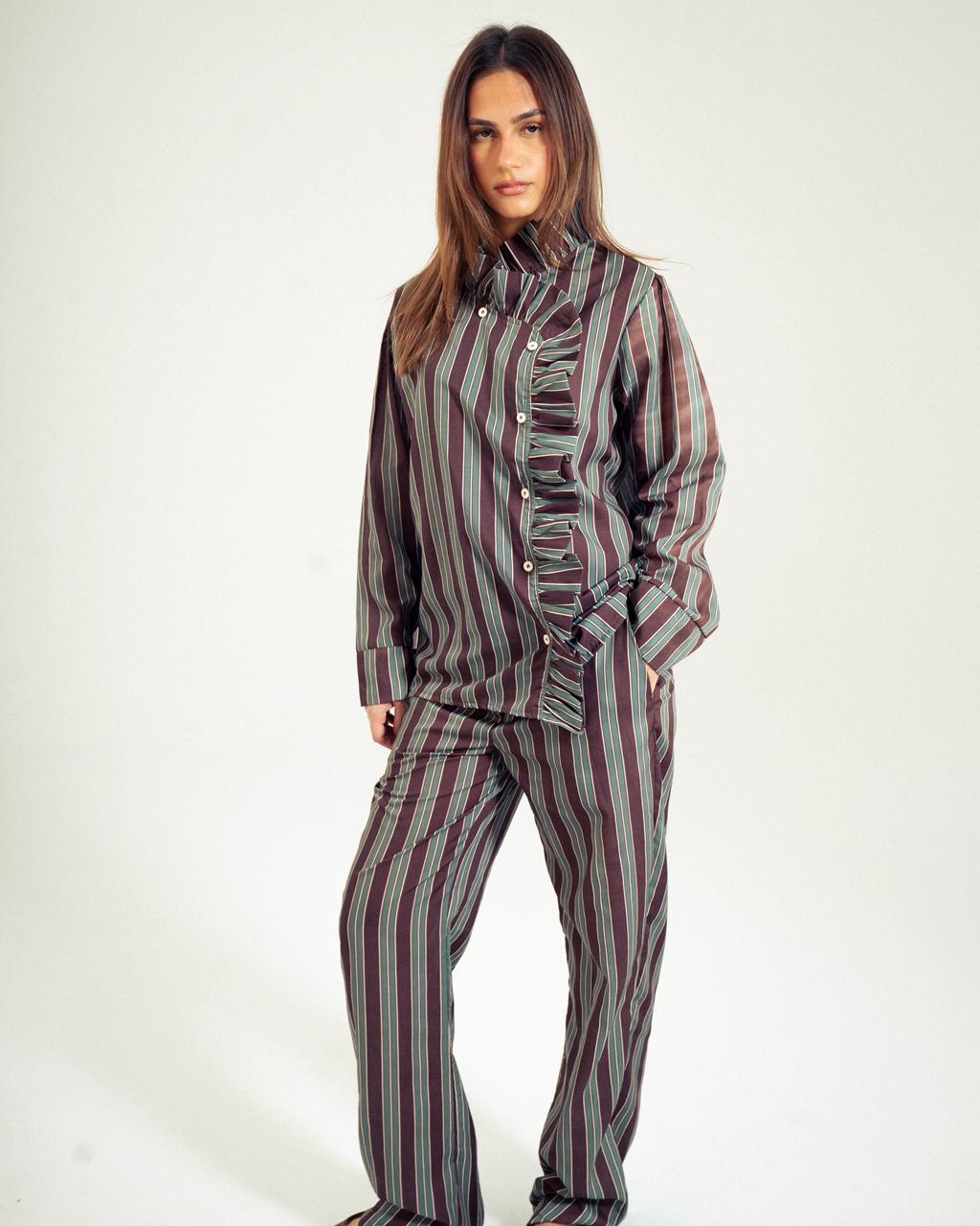 Vertical Striped Trousers: image 1