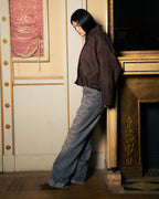 Brown suede jacket image 1