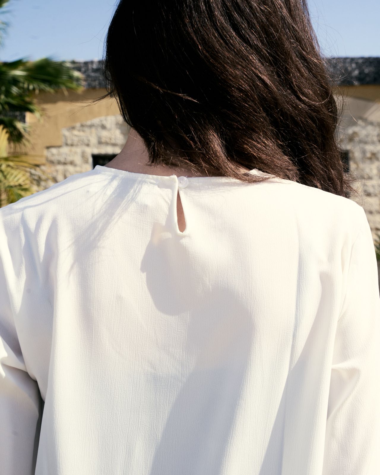 Asymmetric Flowing Blouse image 4