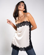 White Lace Top - Large image
