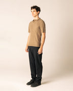 Olive Knit Polo Shirt image 2