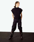 Navy Contour Knit image 4