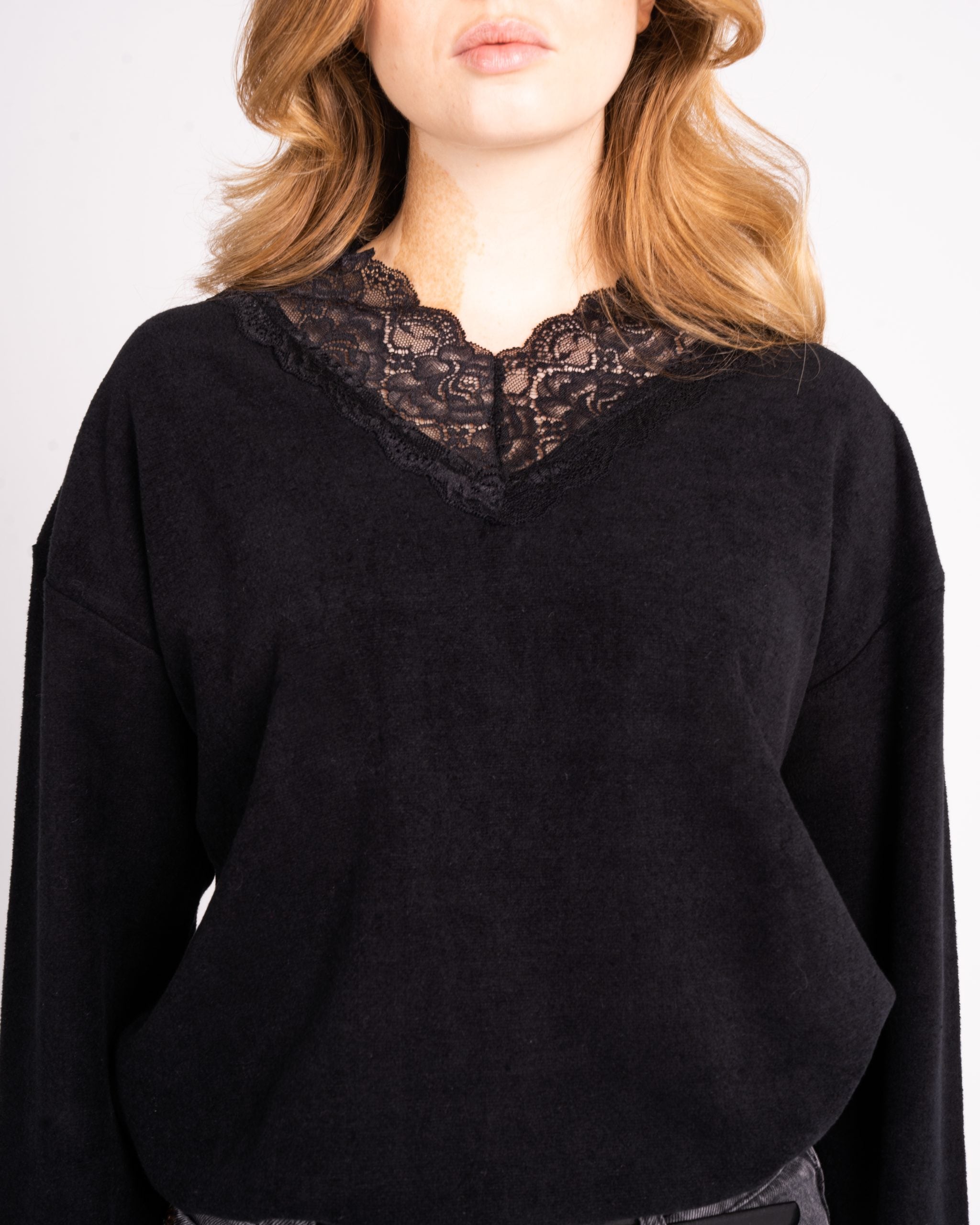 Lace Trimmed Jumper image 2