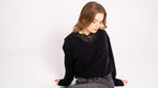 Lace Trimmed Jumper - M image