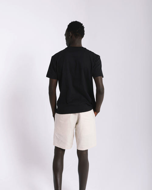 Black Relaxed Fit Tshirt image 1