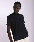 Black Relaxed Fit Tshirt - Black, S image