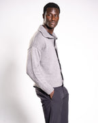 Grey Knit Cardigan image 2