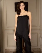 Black Laced Polka Edge - M image