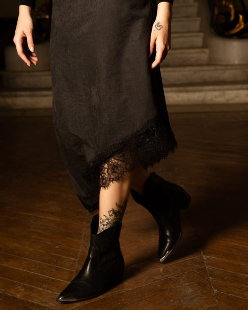 Black Lace Skirt image 1