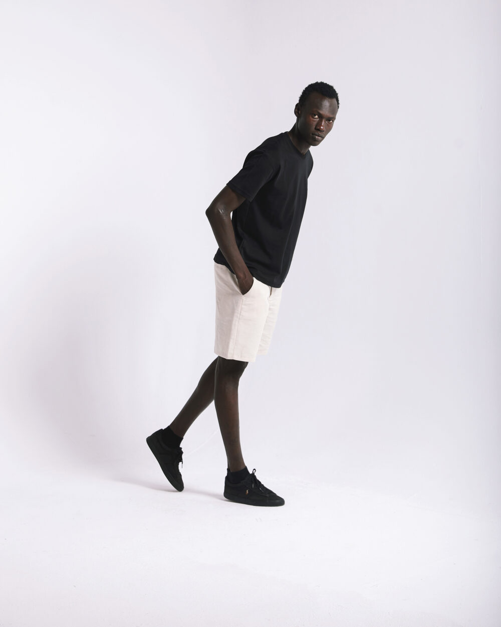 Black Relaxed Fit Tshirt - Image 3